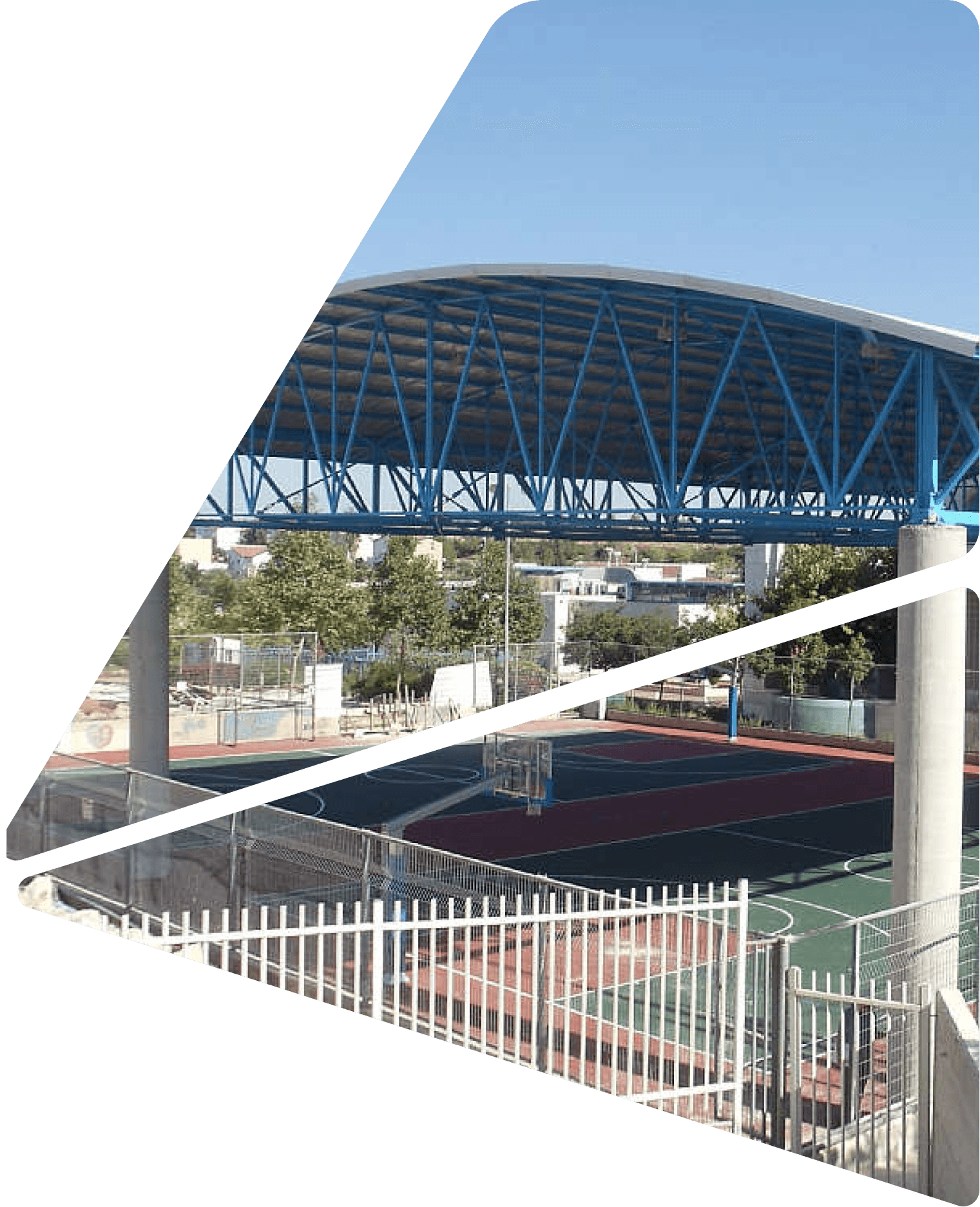 Roofing and Shading Solutions for Sports Facilities פתרונות חכמים לקירוי והצללה של אולמות ספורט